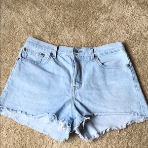 Levi’s High Waisted Shorts